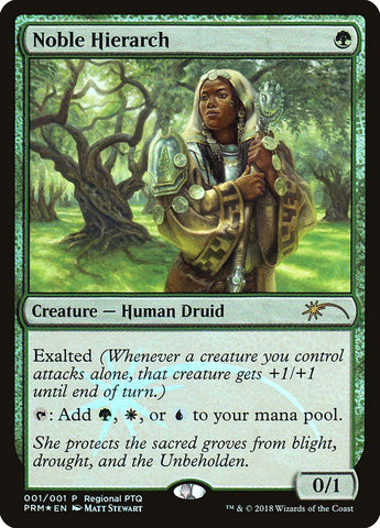 {R} Noble Hierarch (Regional PTQ) [Pro Tour Promos][PA PRO 2018]