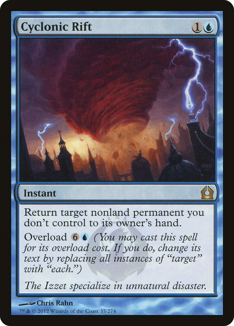 {R} Cyclonic Rift [Return to Ravnica][RTR 035]