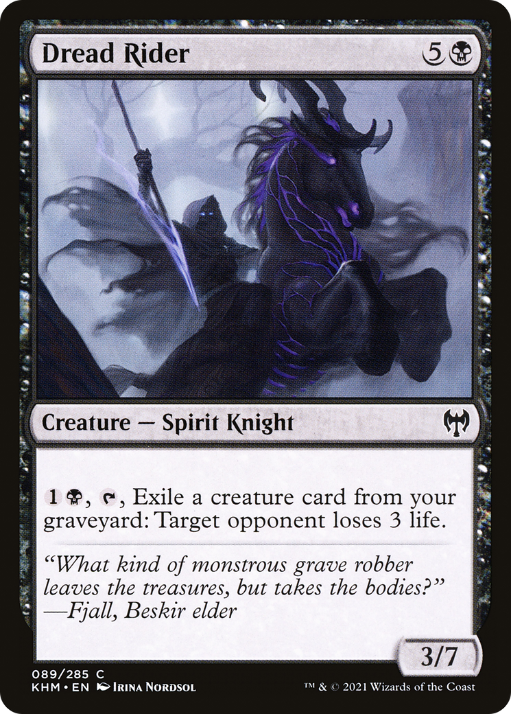 {C} Dread Rider [Kaldheim][KHM 089]