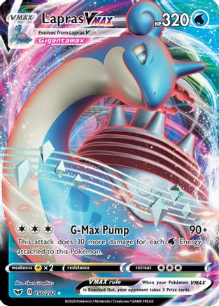 [PKM-R] Lapras VMAX (050/202) [Sword & Shield: Base Set]