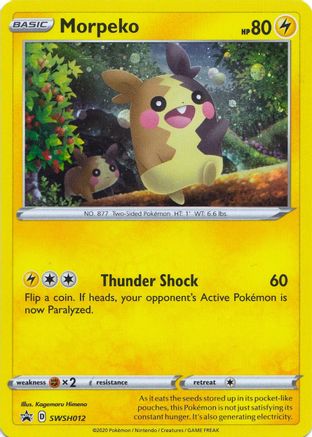[PKM-R] Morpeko (SWSH012) [Sword & Shield: Black Star Promos]