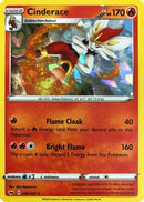 [PKM-R] Cinderace (036/202) (Cracked Ice Holo) (Theme Deck Exclusives) [Sword & Shield: Base Set]