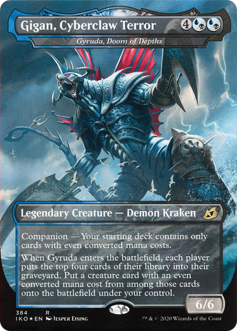 {R} Gyruda, Doom of Depths - Gigan, Cyberclaw Terror (Godzilla Series) [Ikoria: Lair of Behemoths][IKO 384]