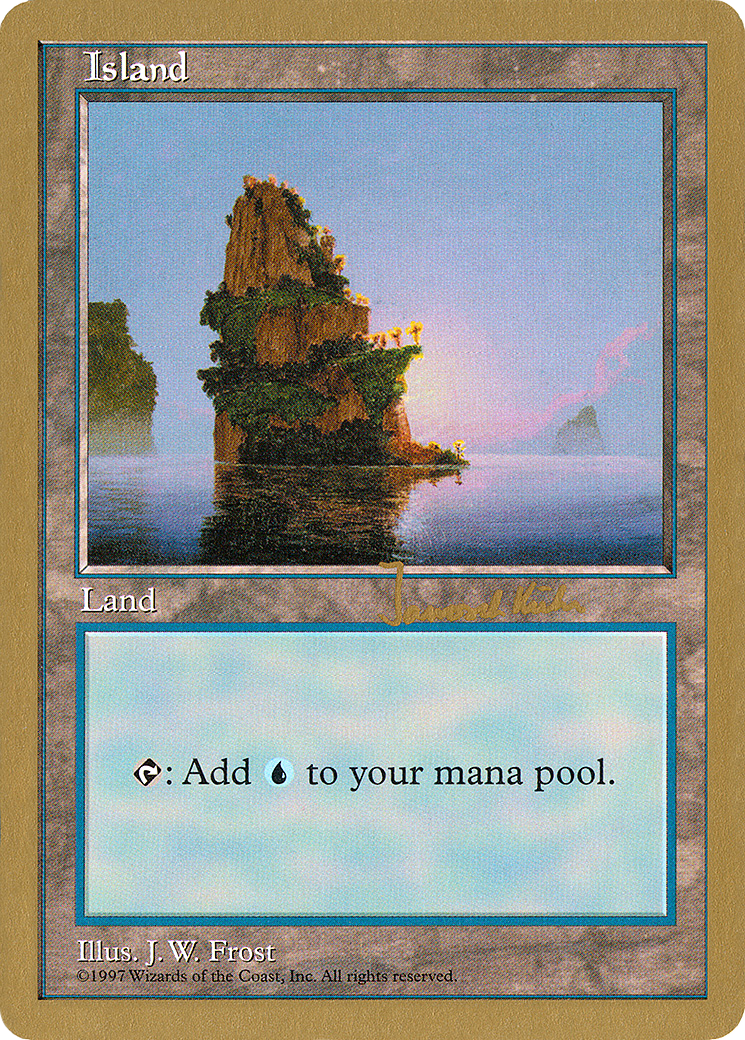 {B}[GB WC97 JK435] Island (jk435) (Janosch Kuhn) [World Championship Decks 1997]