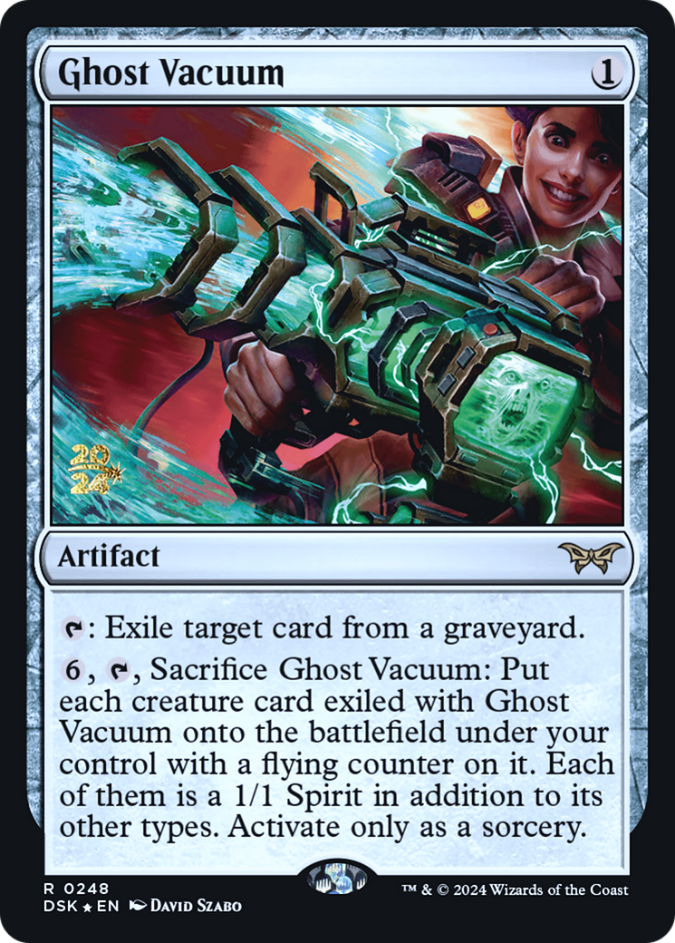{@R} Ghost Vacuum [Duskmourn: House of Horror Prerelease Promos][PR DSK 248]