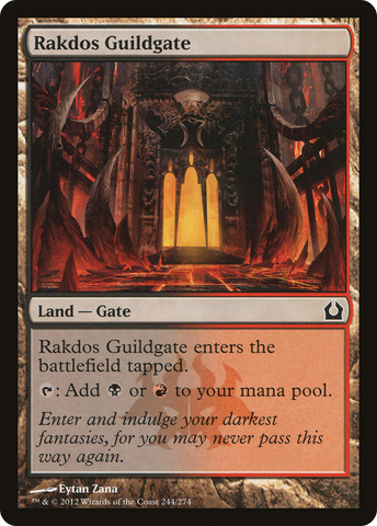 {C} Rakdos Guildgate [Return to Ravnica][RTR 244]