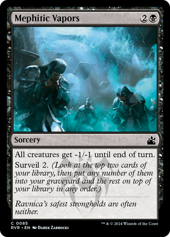 {C} Mephitic Vapors [Ravnica Remastered][RVR 085]
