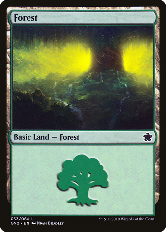 {B}[GN2 063] Forest (63) [Game Night 2019]