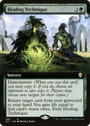 {R} Healing Technique (Extended Art) [Commander 2021][C21 390]