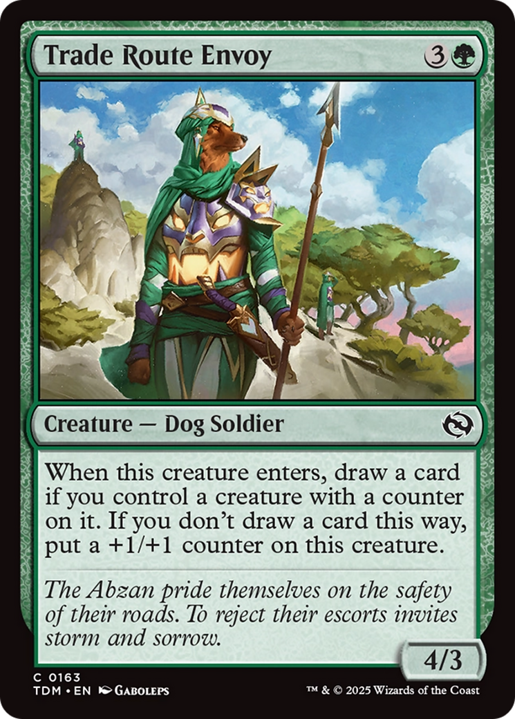 {@C} Trade Route Envoy [Tarkir: Dragonstorm][TDM 163]