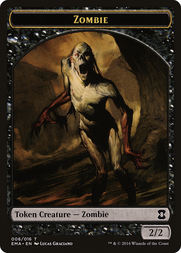 {T} Zombie Token [Eternal Masters Tokens][TEMA 006] - Misty Mountain Games