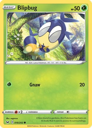 [PKM] Blipbug (016/202) [Sword & Shield: Base Set]