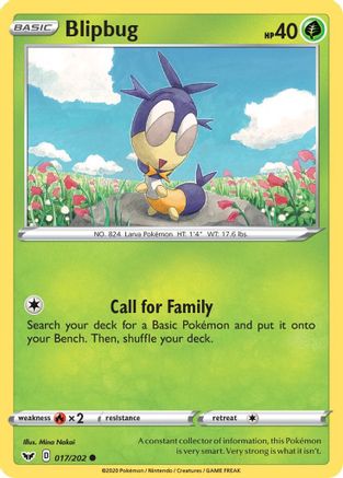[PKM] Blipbug (017/202) [Sword & Shield: Base Set]