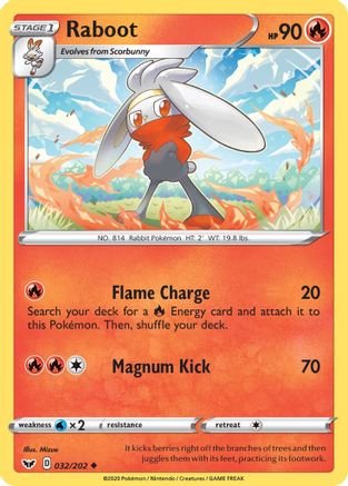 [PKM-C] Raboot (032/202) [Sword & Shield: Base Set]