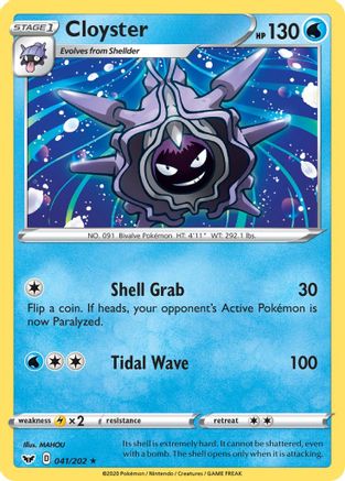 [PKM] Cloyster (041/202) [Sword & Shield: Base Set]