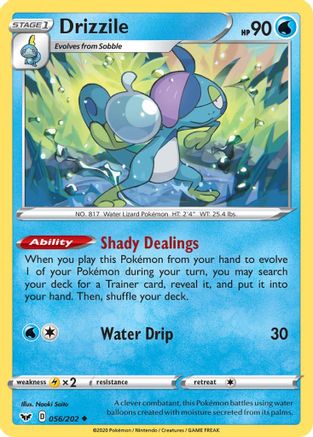 [PKM] Drizzile (056/202) [Sword & Shield: Base Set]