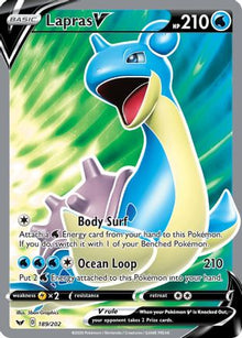 [PKM-R] Lapras V (189/202) [Sword & Shield: Base Set]