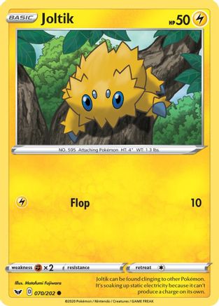 [PKM] Joltik (070/202) [Sword & Shield: Base Set]