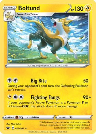 [PKM] Boltund (075/202) [Sword & Shield: Base Set]