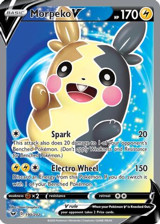 [PKM] Morpeko V (190/202) [Sword & Shield: Base Set]