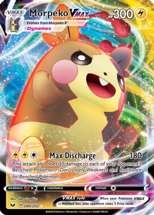 [PKM] Morpeko VMAX (080/202) [Sword & Shield: Base Set]