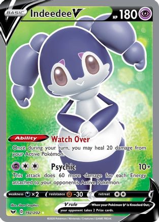 [PKM] Indeedee V (192/202) [Sword & Shield: Base Set]
