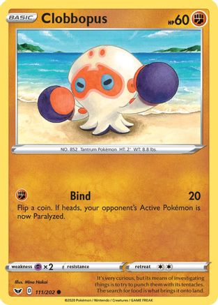 [PKM] Clobbopus (111/202) [Sword & Shield: Base Set]