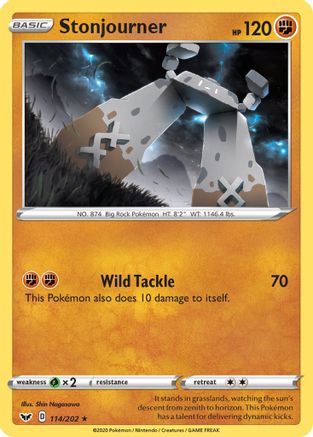 [PKM] Stonjourner (114/202) [Sword & Shield: Base Set]