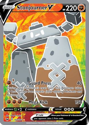 [PKM] Stonjourner V (193/202) [Sword & Shield: Base Set]
