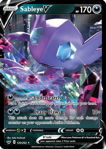[PKM] Sableye V (120/202) [Sword & Shield: Base Set]