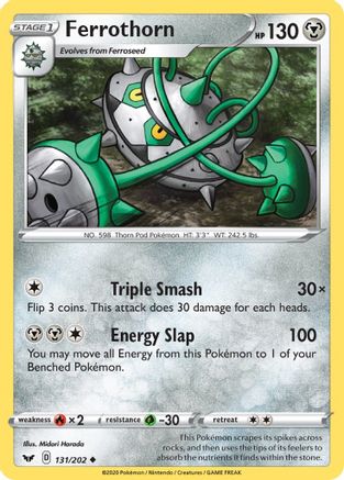 [PKM] Ferrothorn (131/202) [Sword & Shield: Base Set]