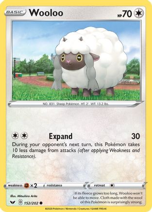 [PKM] Wooloo (152/202) [Sword & Shield: Base Set]