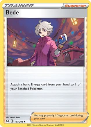 [PKM] Bede (157/202) [Sword & Shield: Base Set]
