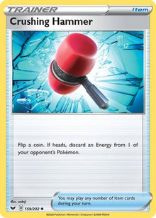 [PKM] Crushing Hammer (159/202) [Sword & Shield: Base Set]