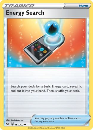 [PKM] Energy Search (161/202) [Sword & Shield: Base Set]
