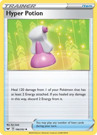 [PKM] Hyper Potion (166/202) [Sword & Shield: Base Set]
