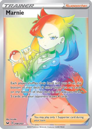 [PKM] Marnie (208/202) [Sword & Shield: Base Set]