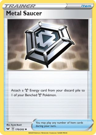 [PKM] Metal Saucer (170/202) [Sword & Shield: Base Set]