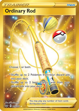 [PKM] Ordinary Rod (215/202) [Sword & Shield: Base Set]
