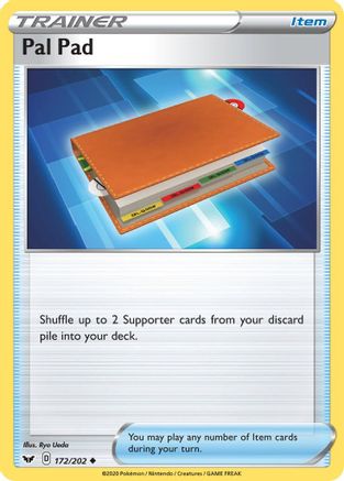 [PKM] Pal Pad (172/202) [Sword & Shield: Base Set]