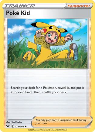 [PKM] Poke Kid (173/202) [Sword & Shield: Base Set]