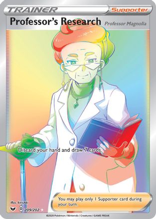 [PKM] Professor's Research (209/202) [Sword & Shield: Base Set]