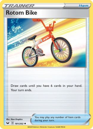 [PKM] Rotom Bike (181/202) [Sword & Shield: Base Set]