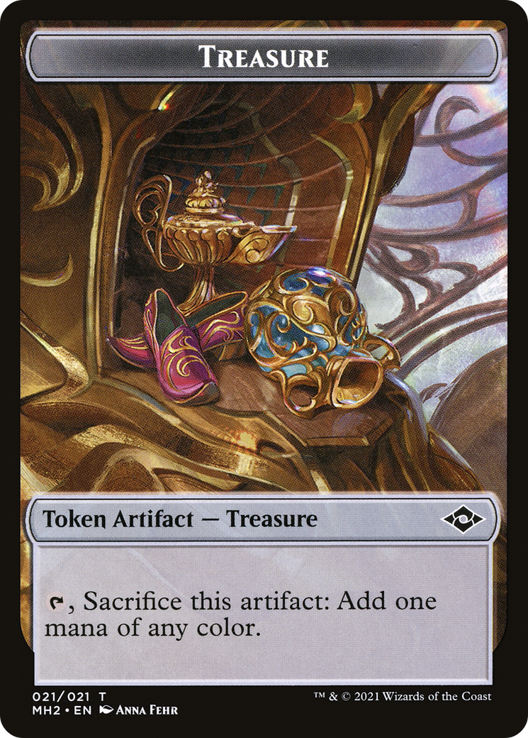 {T} Treasure // Daretti Emblem Double-Sided Token [Secret Lair Drop Series][TSLD 021]