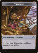 {T} Treasure // Daretti Emblem Double-Sided Token [Secret Lair Drop Series][TSLD 021]