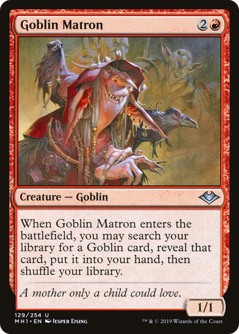 {C} Goblin Matron [Modern Horizons][MH1 129]