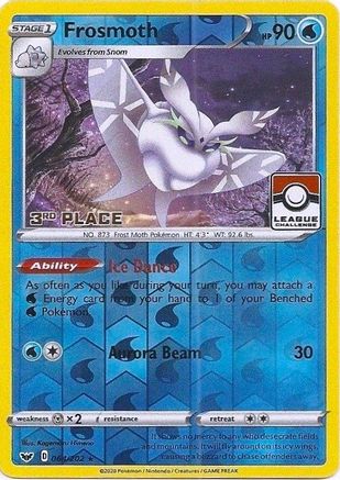 [PKM] Frosmoth (064/202) (League Promo 3rd Place) [Sword & Shield: Base Set]