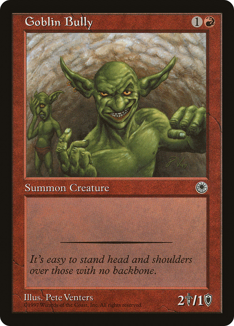 {C} Goblin Bully [Portal][POR 131]