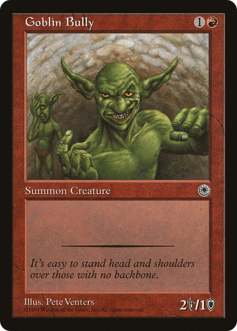 {C} Goblin Bully [Portal][POR 131]