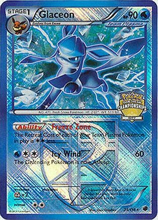 [PKM] Glaceon (23/116) (City Championship Promo) [Black & White: Plasma Freeze]